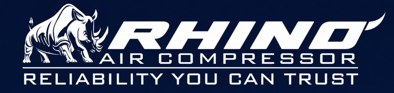 Rhino Air Compressor by AES - Full Logo